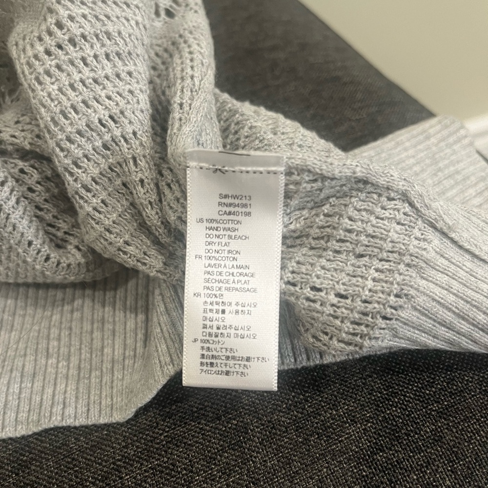 Mini Gray Cardigan - Picture 5 of 5